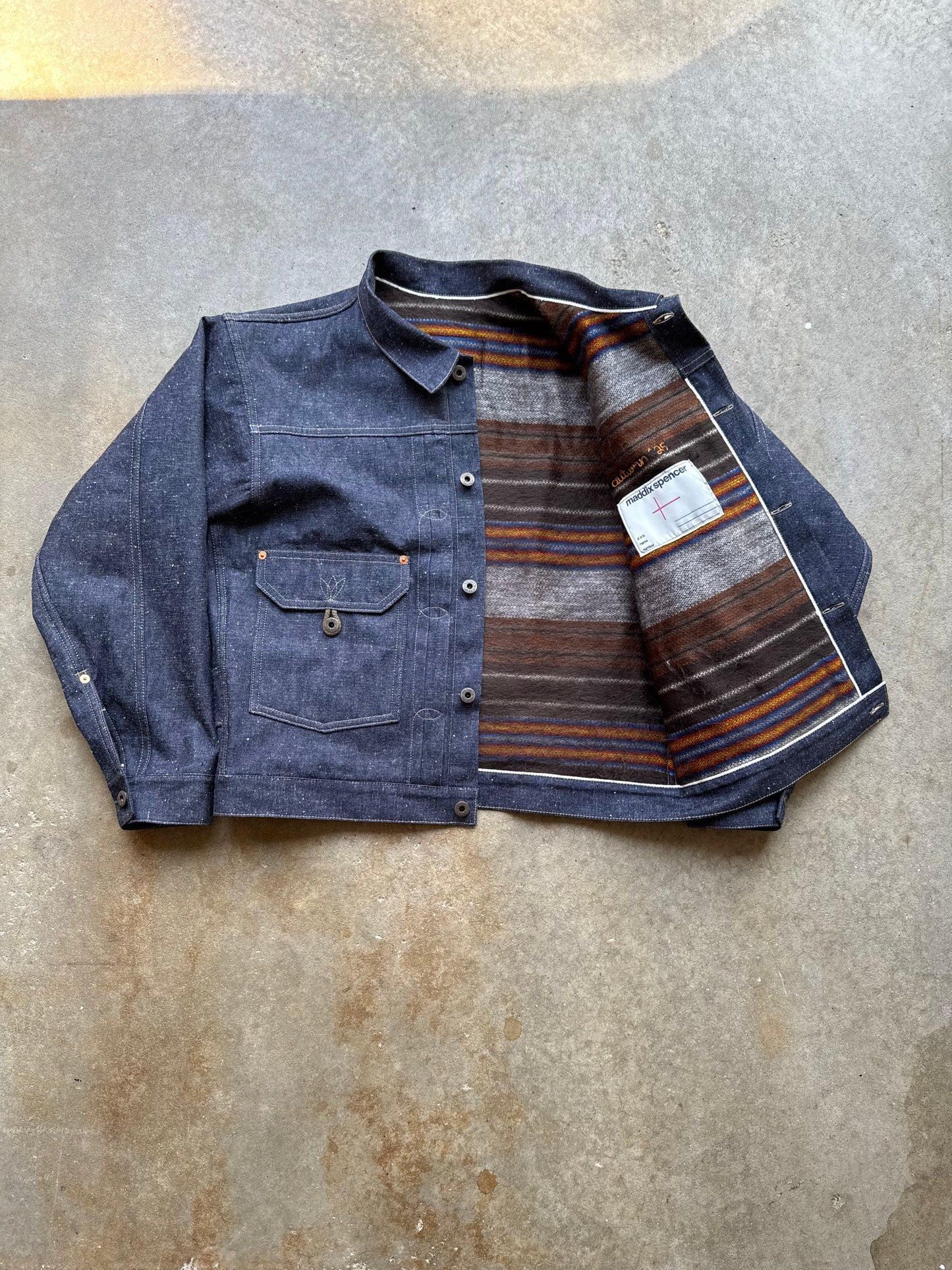 Blanket Lined Denim Jacket