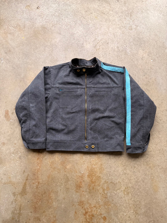 Teal Racer Jacket